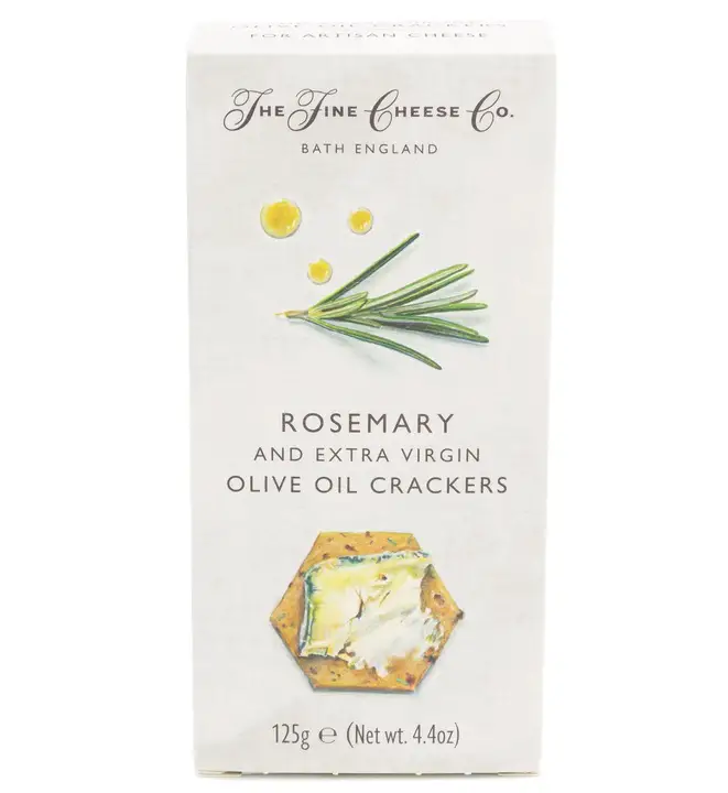 Rosemary and Extra Virgin Olive Oil Crackers
