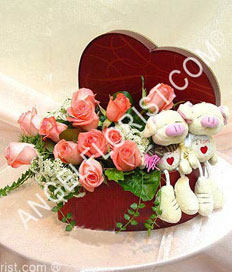 rose heart