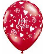 I LOVE YOU SWIRLING HEARTS