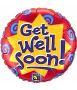 GET WELL SOON! BURST & SWIRLS