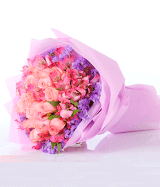 Hand Bouquet: Unrestricted Love