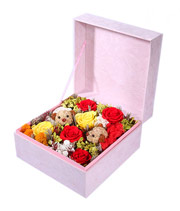 Pink Cotton Candy: Preserved Flowers