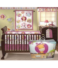 Shears Crib Set - Safari Pals