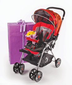 Pretty Baby Stroller-Blue
