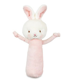 Friendly Chime Pink Bunny