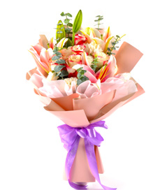 Birthday Flowers: Pink Beauty