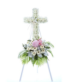 Condolence Flowers: Silent Prayer