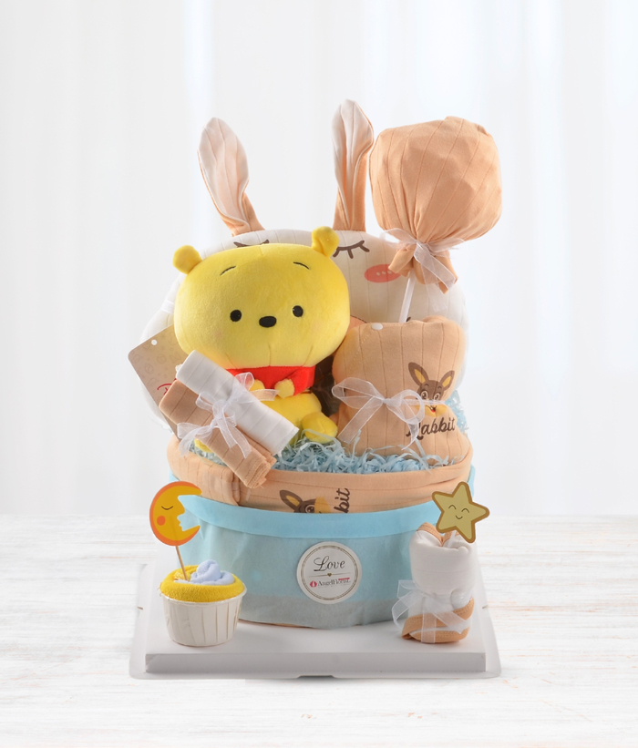 Diaper Cake - Disney Baby Pooh
