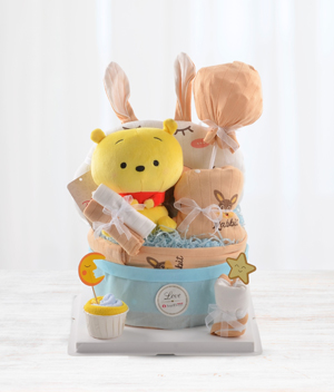 Diaper Cake - Disney Baby Pooh