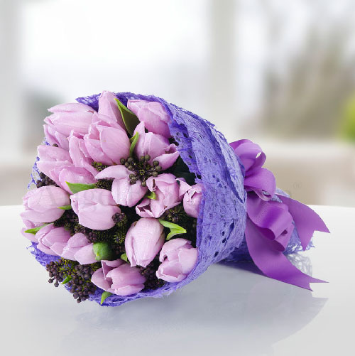 Flower Hand Bouquet: Permanence of Love