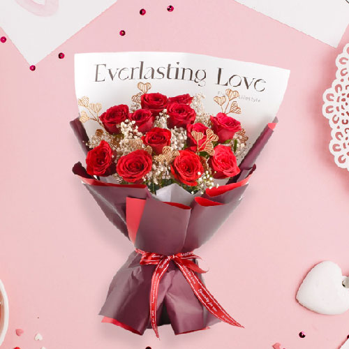 Flower Bouquet: Everlasting Love
