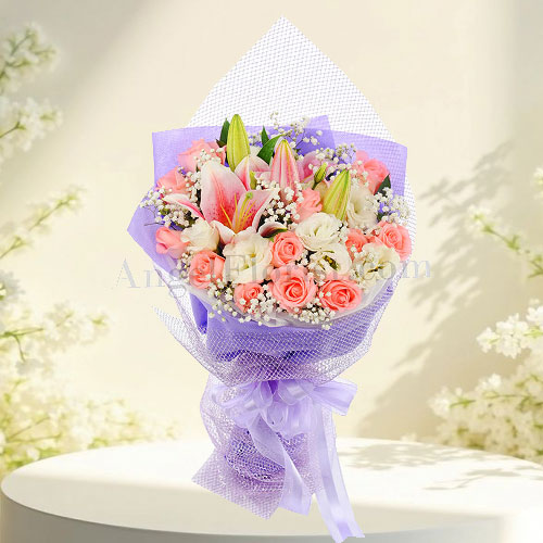 Flower Hand Bouquet: Nice Feeling